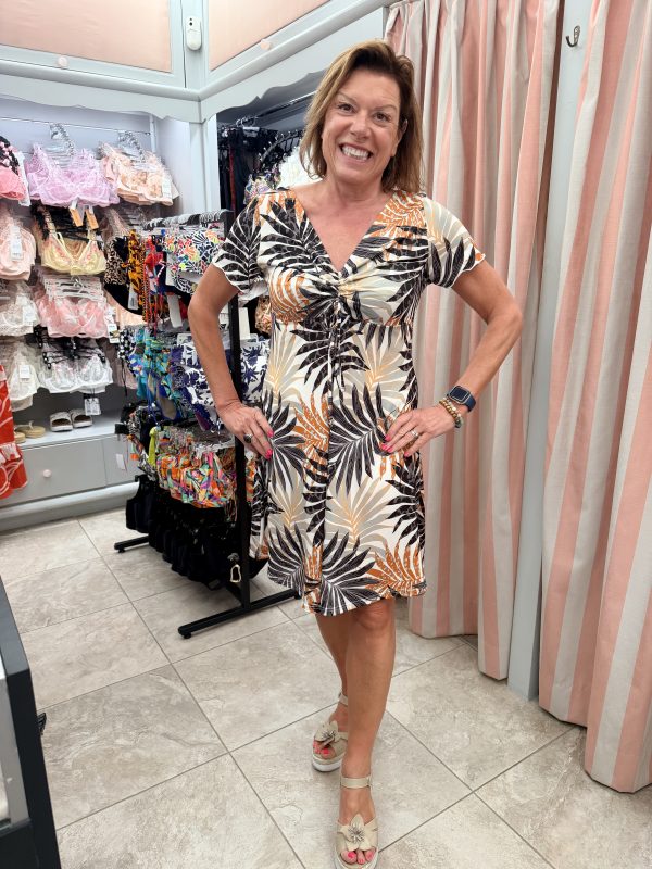 JANIRA ROBE COURTE GOLDPALM