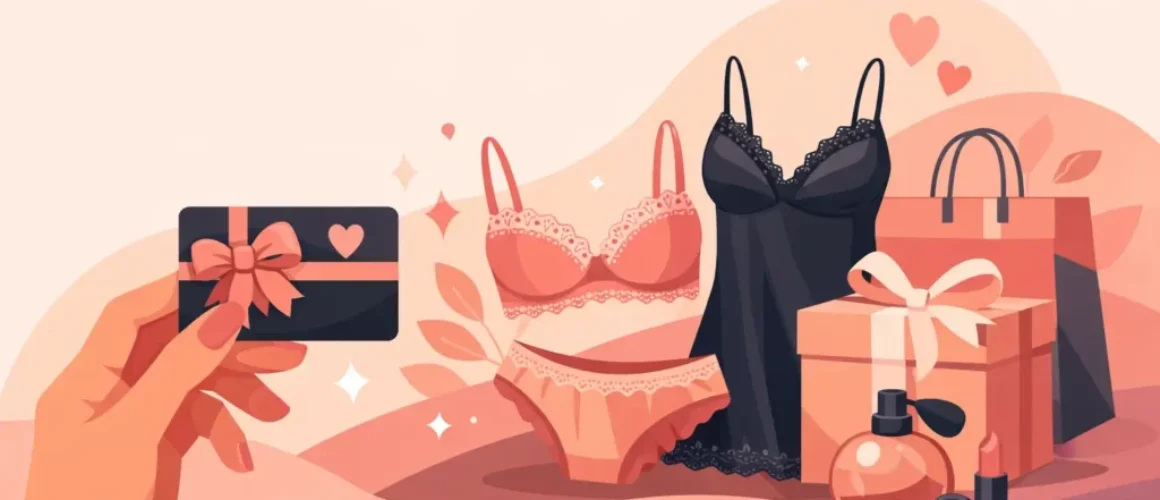 Carte cadeau lingerie femme, le bon choix
