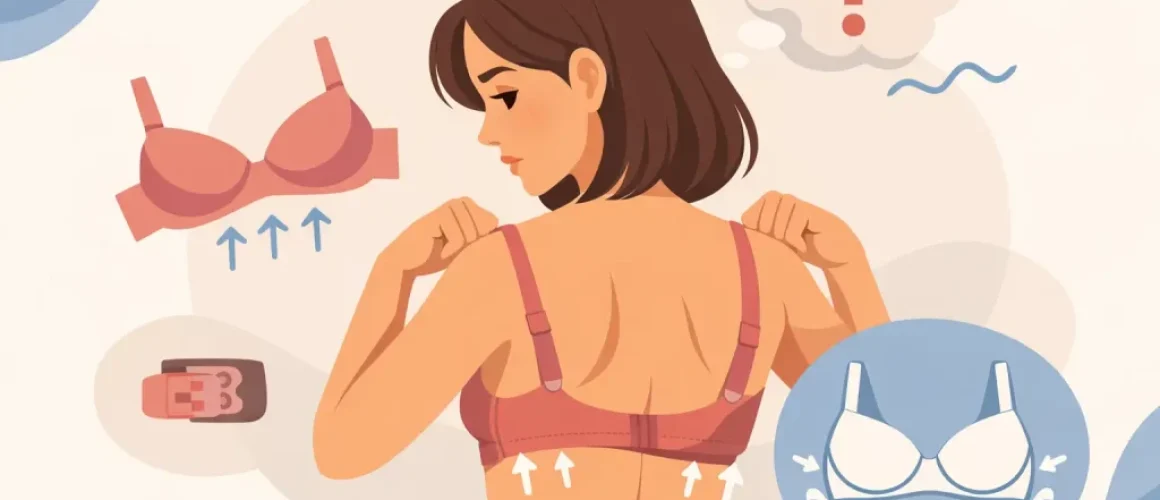 Pourquoi mon soutien-gorge remonte ?