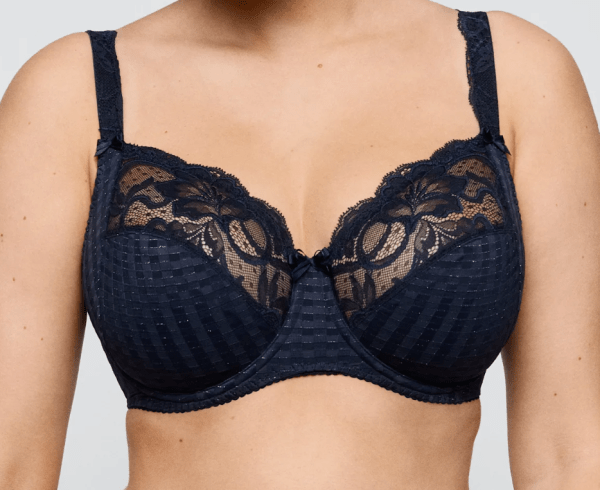 PRIMA DONNA MADISON VELVET BLUE SOUTIEN GORGE EMBOITANT 0162120/1