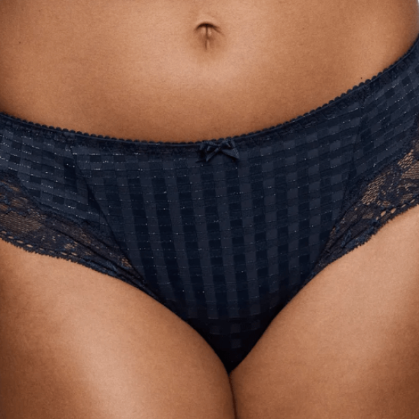 PRIMA DONNA MADISON VELVET BLUE SHORTY 0562127