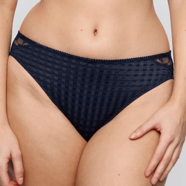 PRIMA DONNA MADISON VELVET BLUE SLIP BRESILIEN 0562125