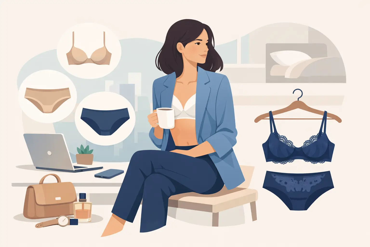 Guide de lingerie quotidienne pour femme active