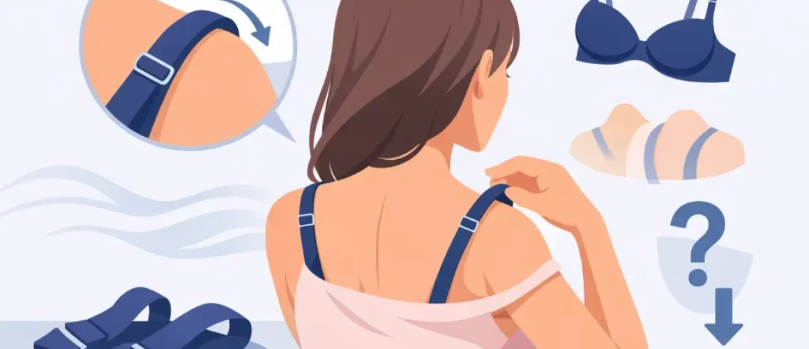 Pourquoi les bretelles glissent-elles ?