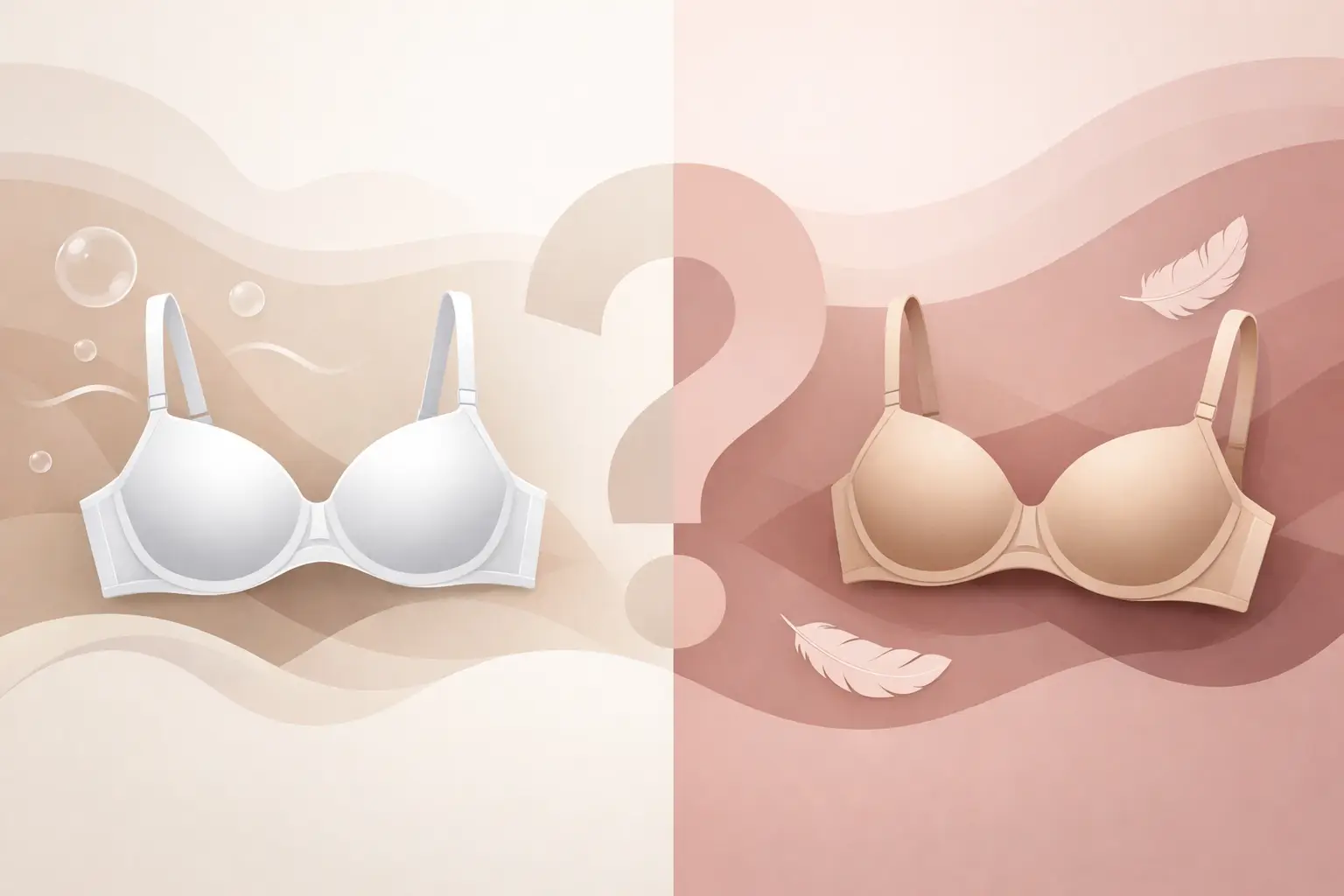 Soutien-gorge spacer ou mousse, que choisir ?