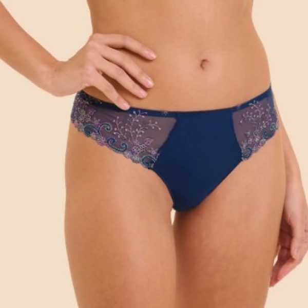 SIMONE PERELE DELICE BLEU RAINBOW STRING 12X700.036