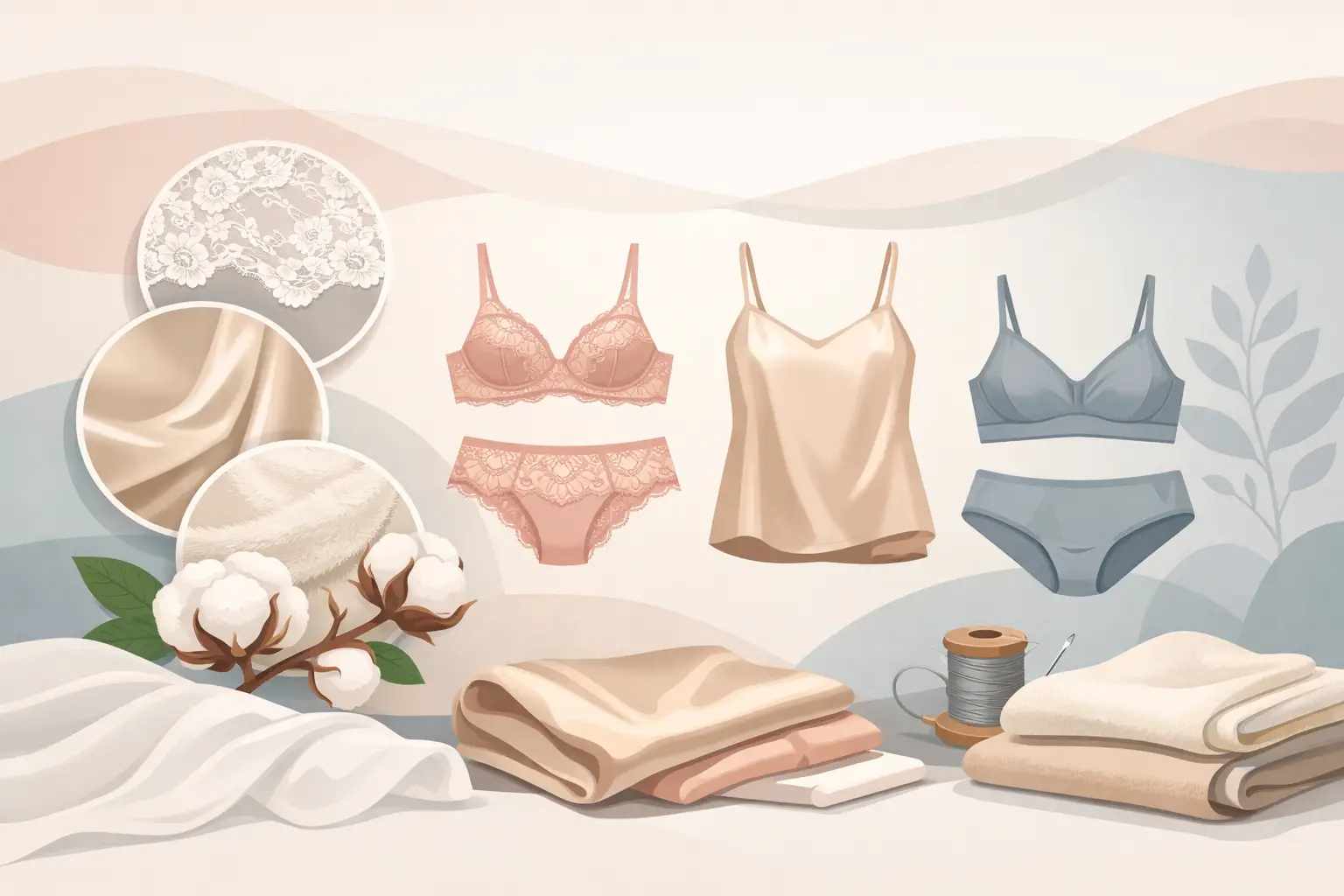 Guide des matières de lingerie pour bien choisir