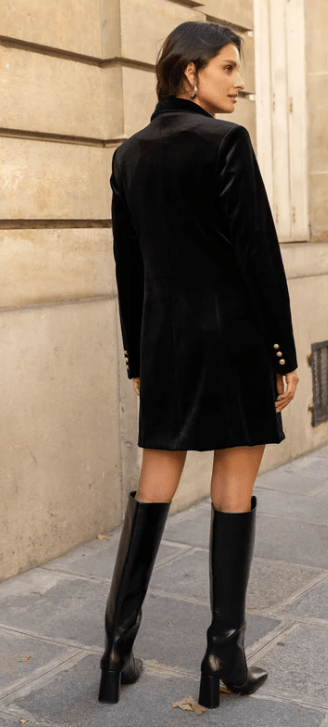 CHOKLATE VESTE LONGUE EN VELOURS 3