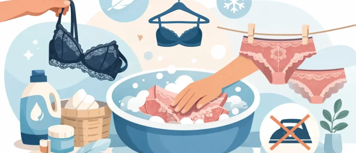 Entretenir la lingerie en dentelle sans l’abîmer
