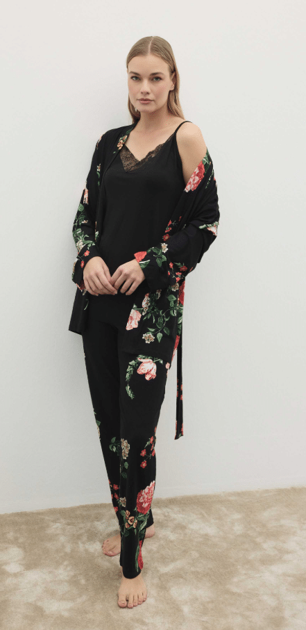 GOLDENBAY VERBENA PYJAMA ENSEMBLE 11910